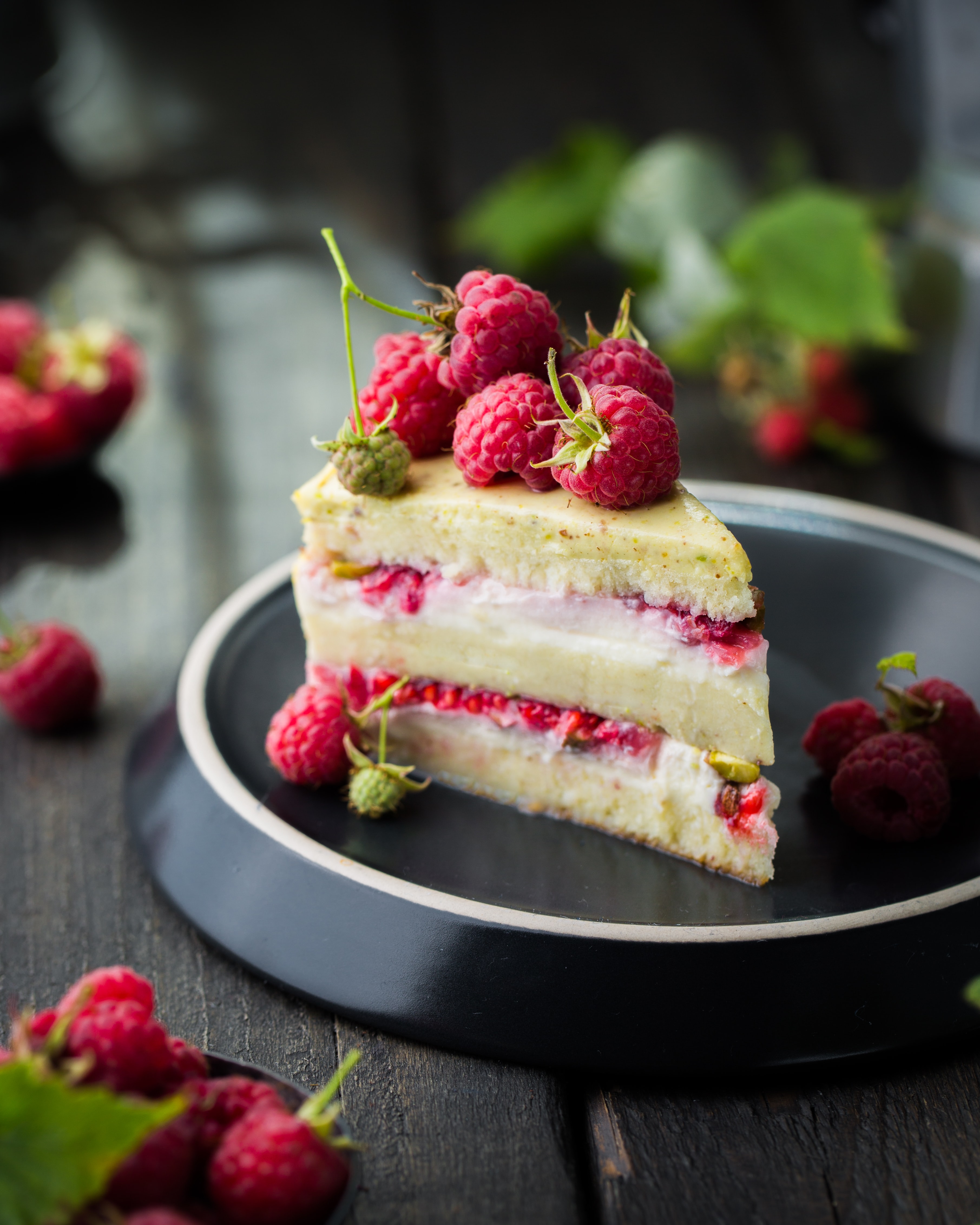 raspberry cake